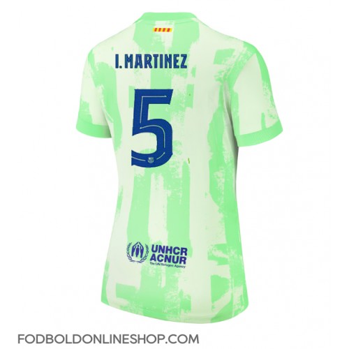 Barcelona Inigo Martinez #5 Tredjetrøje Dame 2024-25 Kortærmet